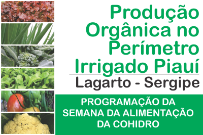 Semana da Alimentação em Lagarto terá palestras e divulgação dos alimentos orgânicos