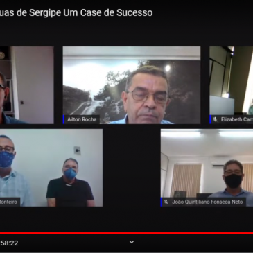 [vídeo] Cohidro participa de Webinário sobre Programa Águas de Sergipe