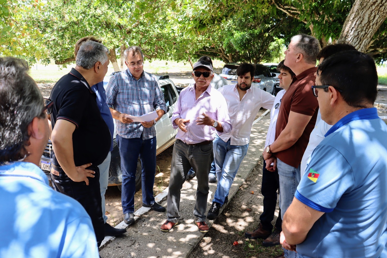 Representantes da UNALE com empresários da Associação dos Concessionários do Platô de Neópolis (Ascondir)