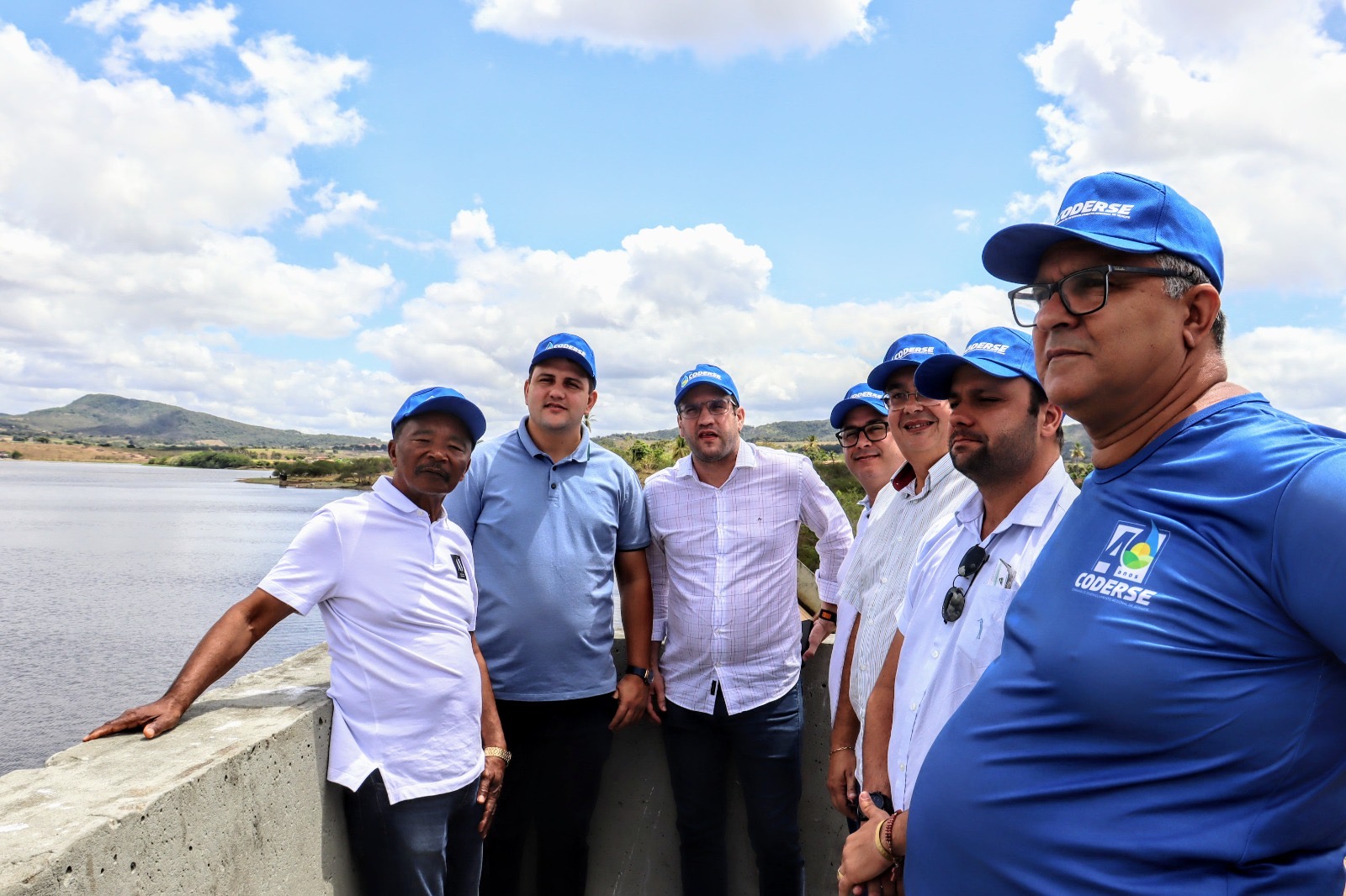 Visita à barragem do Jacarecica I em Itabaiana