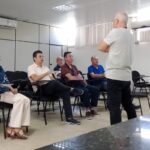 Receberam o treinamento na Emdagro, os técnicos da Coderse Maria Terezinha Albuquerque, Roberto Marques (coordenador Operacional da Dirir), Carlos Valério Lafaiete e Sandro Prata // Foto: Jacarecica II (Coderse)