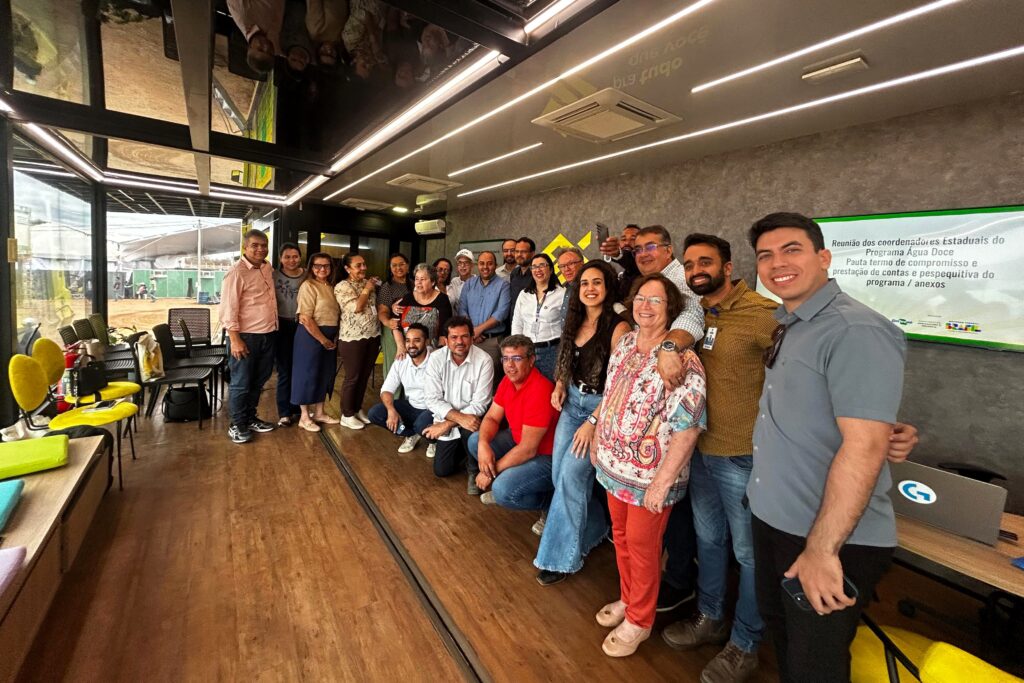 Reunião de coordenadores estaduais do Programa Água Doce, que está presente nos nove estados do Nordeste e em Minas Gerais