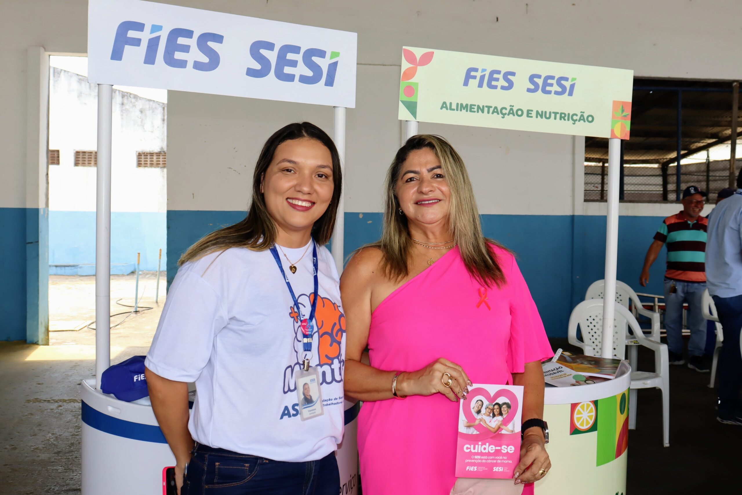 [galeria de fotos] no Outubro Rosa, Sesi levou Circuito Saúde e Bem-estar Sesi na Coderse