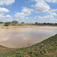 A recuperação da barragem do povoado Aningas também integra o conjunto de medidas de combate aos efeitos da seca / Foto: Marcelle Cristinne/ASN