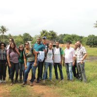 Estudantes foram ao Perimetro Piaui constatar caracteristicas socioeconomicas dos agricultores organicos - foto Fernando Augusto (Ascom Cohidro)