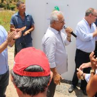 Jackson Barreto reitera que foi em Simão Dias tratar de quase R$ 6 milhões em investimentos no município - Foto Fernando Augusto-Ascom Cohidro