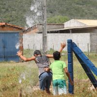 Novo sistema de abastecimento de água residencial repercute em alegria para a comunidade do Assentamento Maria Bonita - Foto Fernando Augusto - Ascom-Cohidro