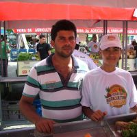 Irrigante José Edmilson dos Santos, de Lagarto, participando da Feira da Agricultura Familiar - Foto: Ascom/Cohidro