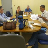 Equipe se reuniu na SEMARH