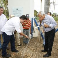 O governado fez, na segunda-feira, 19, a entrega de sistemas simplificados de abastecimento de água a comunidades rurais de Japaratuba. Um investimento de R$ 500 mil. Foto: Victor Ribeiro/ASN