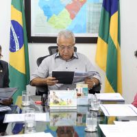 Governador reuniu secretários para tratar de investimentos do Proinveste / Fotos: Jorge Henrique/ASN