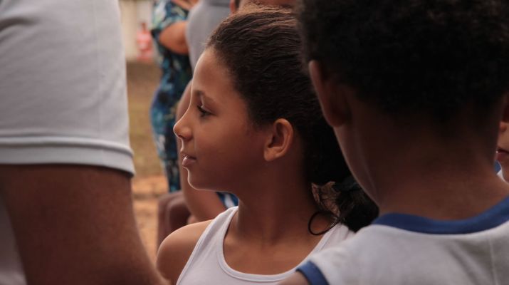 Apresentação das crianças da Escola Municipal Monsenhor Jason Barbosa Coelho