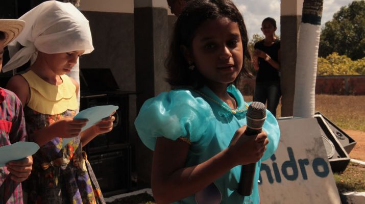 Escolinha Sossego da Mamãe fez teatro sobre a importância da água