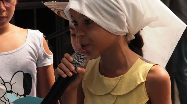 Escolinha Sossego da Mamãe fez teatro sobre a importância da água