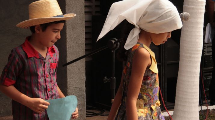 Escolinha Sossego da Mamãe fez teatro sobre a importância da água