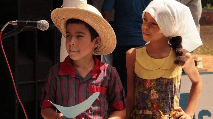 Escolinha Sossego da Mamãe fez teatro sobre a importância da água