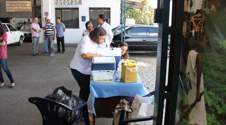 Servidores recebem Manhã de Saúde Educativa na Cohidro - Foto: Ascom/Cohidro