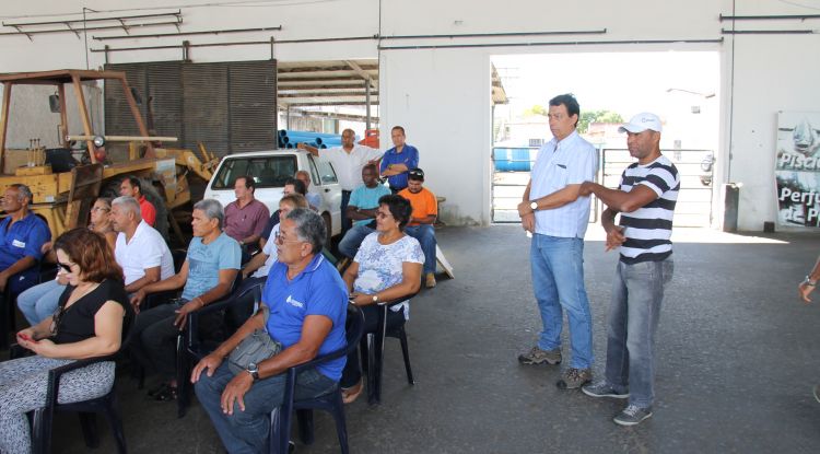 Servidores recebem Manhã de Saúde Educativa na Cohidro - Foto: Ascom/Cohidro
