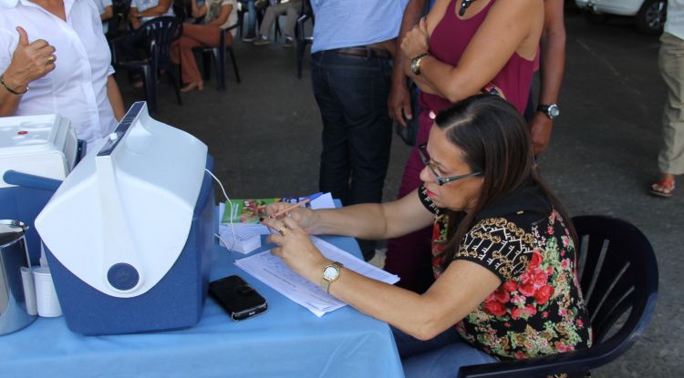 Servidores recebem Manhã de Saúde Educativa na Cohidro - Foto: Ascom/Cohidro