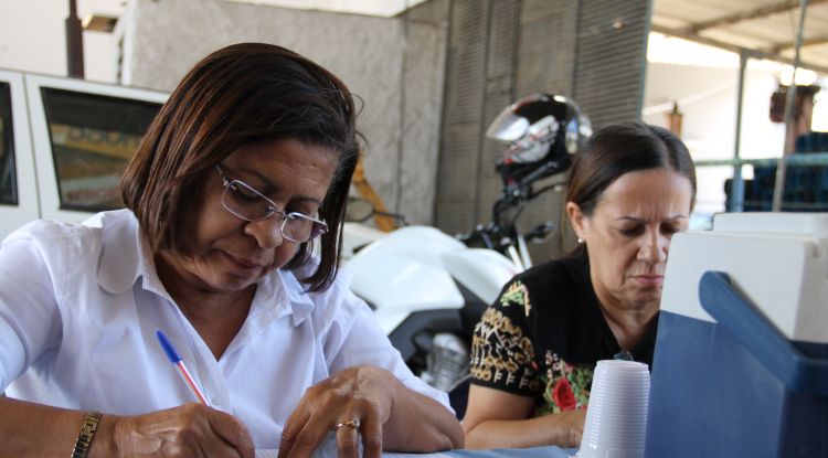 Servidores recebem Manhã de Saúde Educativa na Cohidro - Foto: Ascom/Cohidro