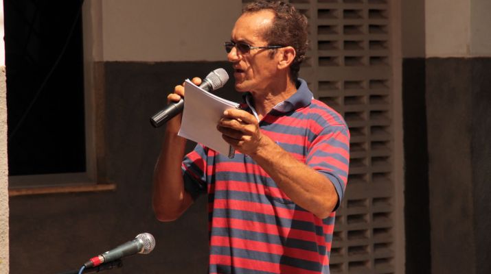 Josevan Lisboa, presidente da Associação de Produtores Orgânicos de Lagarto, favou da dificuldade em plantar alimentos orgânicos