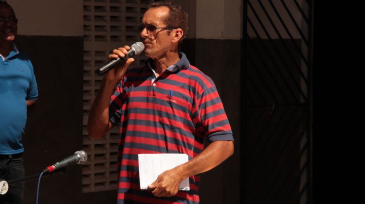 Josevan Lisboa, presidente da Associação de Produtores Orgânicos de Lagarto, favou da dificuldade em plantar alimentos orgânicos