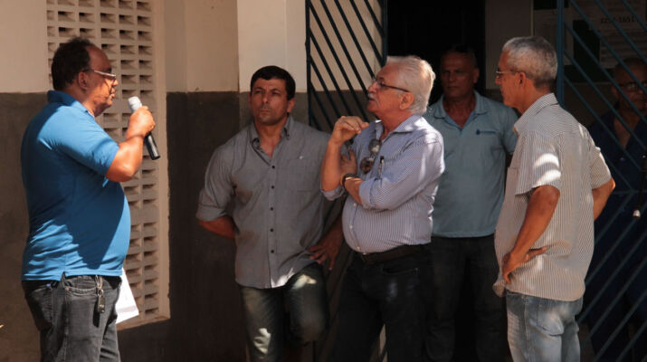 Palestra do meteorologista Overland Amaral