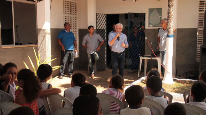 Palestra do meteorologista Overland Amaral