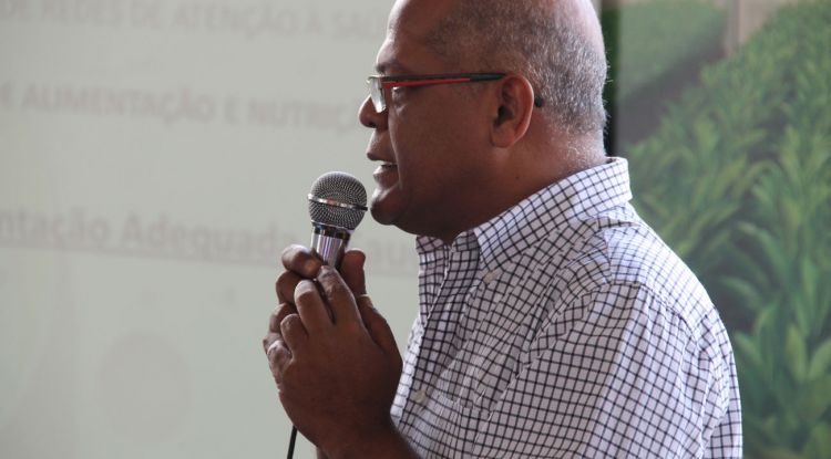 Ronaldo Cruz, nutricionista da SES