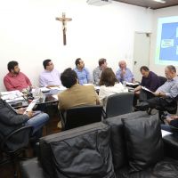 Governador reuniu secretários para tratar de investimentos do Proinveste / Fotos: Jorge Henrique/ASN