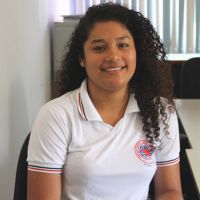 Franciele Melo Alves, do 2º ano A - foto: Ascom/Cohidro