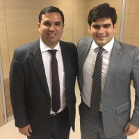 Felizola se encontra com Ricardo Santa Ritta - Foto: Ascom/Fábio Reis