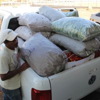 O Cras Municipal somente atende com doações as famílias cadastradas e identificadas em situação de insegurança alimentar