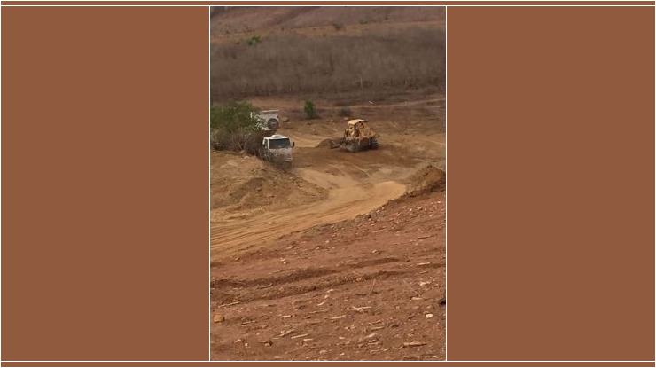 Obras na barragem do Povoado Mancinha, em Carira - foto Ascom-Cohidro