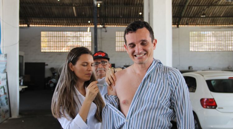 Servidores recebem Manhã de Saúde Educativa na Cohidro - Foto: Ascom/Cohidro