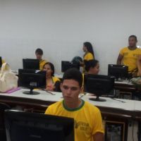 Jovens durante as capacitações realizadas em Canindé - Foto B5-Jovem