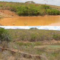 Barragem do Povoado Ouricuri em Gararu -depois e antes