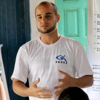 O mestrando Paulo Oliveira