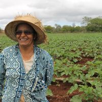 Irrigante Lindinalva Ferreira - Agora consigo irrigar com os 10 aspersores de uma vez