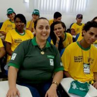 Jovens do Perímetro Califórnia em capacitação do Senar-SE, com a instrutora Camila Xavier Costa - Foto: acervo Tito Reis