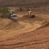 Obras na barragem do Povoado Mancinha, em Carira; Hoje recuperada / foto: Ascom/Cohidro