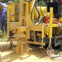 Perfuração de poços pela Cohidro