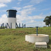 'Água para Todos' no assentamento 27 de Outubro. Programa atende comunidades com poço, bomba, canalização, reservatórios e chafarizes - foto Fernando Augusto (Ascom-Cohidro)