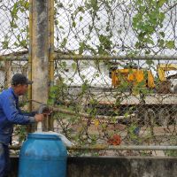 Foram duas semanas de trabalho para perfurar e estabilizar o novo poço do Copemcan - Foto Fernando Augusto (Ascom-Cohidro)