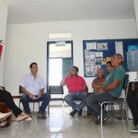 Encontro no Jacarecica I também foi momento para apresentar o Programa de Prevenção de Riscos Ambientais (PPRA), pelo coordenador da Dissa, Roberto Barros - Foto Fernando Augusto (Ascom-Cohidro)