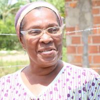 Hélia Cardoso diz que água facilita dia dia da dona de casa - Foto ASN