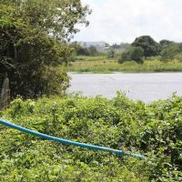 Tubulações captam água da barragem do João Ferreira - Foto Fernando Augusto (Ascom-Cohidro)