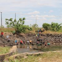 Produtores atendidos pela EB-07 também fizeram mutirão - foto Fernando Augusto (Ascom-Cohidro) 2