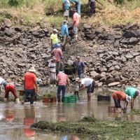 Produtores atendidos pela EB-07 também fizeram mutirão - foto Fernando Augusto (Ascom-Cohidro)