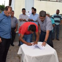 Vereador José Wilson Santana Júnior (testemunha) - Fotos: Carlos Aristóteles (Ascom/Prefeitura de Maruim)